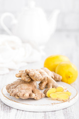 Ginger and lemons