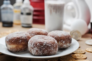 Fresh and tasty doughnuts