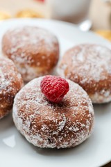 Fresh and tasty doughnuts