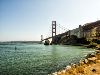 Golden Gate Bridge - San Francisco, California, CA, USA