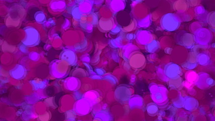 Abstract background with vortex particles