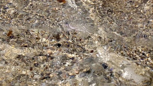 background with abstract water patterns (with water flowing)
