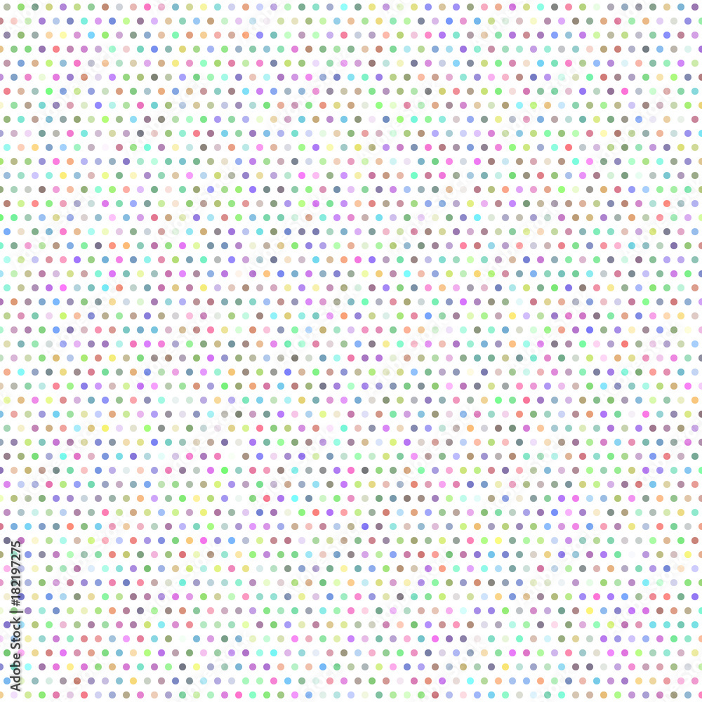 Poster seamless coroful retro pea pattern, dotted background on a white background. vector repeating textur