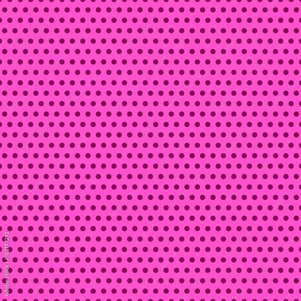 Poster seamless red pea pattern, dotted background on a white background. vector repeating textures.