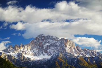 Civetta Peak (3220m) in the Dolomites, Italy, Europe