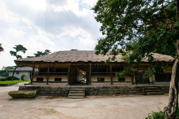 Sudeokyeogwan in Yesan-gun, Chungcheongnam-do, South Korea is an old-fashioned inn.