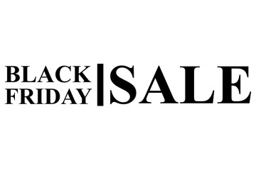 Rubber Stamp Effect : Black Friday Sale, Isolated on White 
