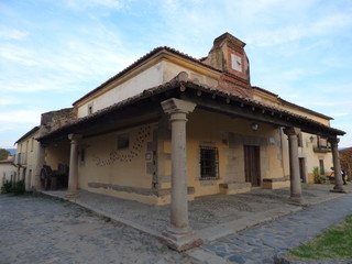 Ermita de Granadilla pueblo historico en Caceres ( Extremadura, España)