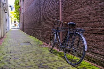 Fototapeta na wymiar Amsterdam Bicycles