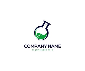 green lab logo design