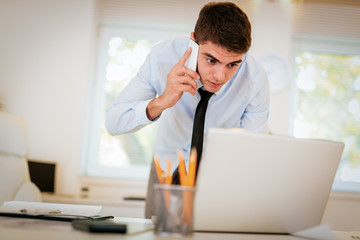 Businessman In The Office