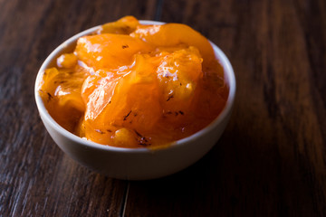 Turkish Trabzon Date Fruit Persimmon Jam / Hurma Recel