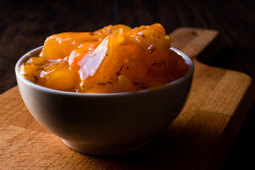 Turkish Trabzon Date Fruit Persimmon Jam / Hurma Recel