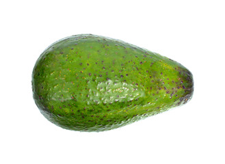 avocado isolate on white background, single