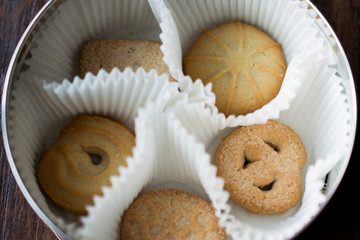 Danish Butter Cookies in box.