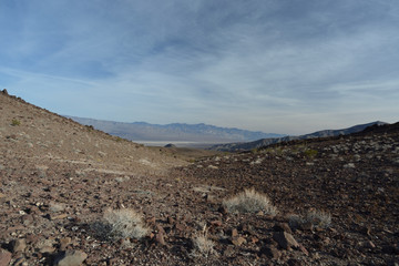 デスバレーの荒涼とした風景