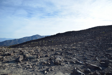 デスバレーの荒涼とした風景