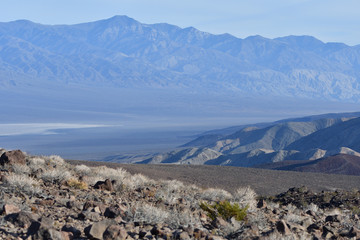 広大なデスバレーの風景