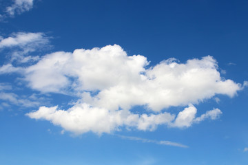 Naklejka na ściany i meble blue sky and white clouds background.