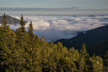Fog Blankets The Colorado Mountains