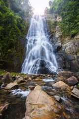 Khao Nan National Park,Sunanta Waterfall Nakhon Si Thammarat Thailadd.