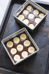 バナナチョコレートブラウニーの作り方