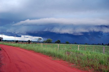CHUVA EM SELVÍRIA MS