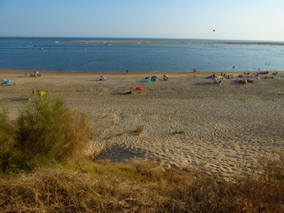 Playa de El Portil en Huelva ( Andalucia, España)