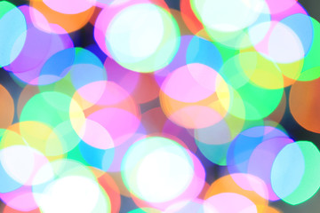 abstract colorful bokeh background.