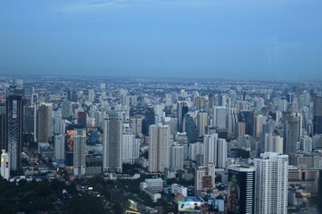 Fototapeta na wymiar View Of Bangkok Skyline