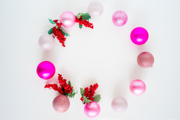 Set of christmas things