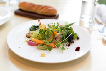 野菜畑のサラダ