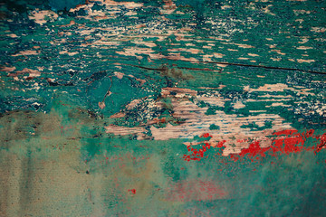 Colourful Wood planks background or texture.