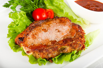 Pork steak