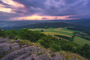 Sonnenaufgang Milseburg