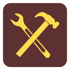 Plumbing work symbol icon