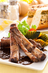 Pork spare ribs