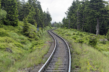 Line of rails