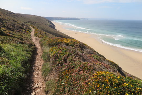 Chapel Porth Beach bei St.Agnes, Cornwall