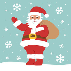 The character of Santa Claus.