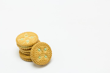 Galletas rellenas de crema