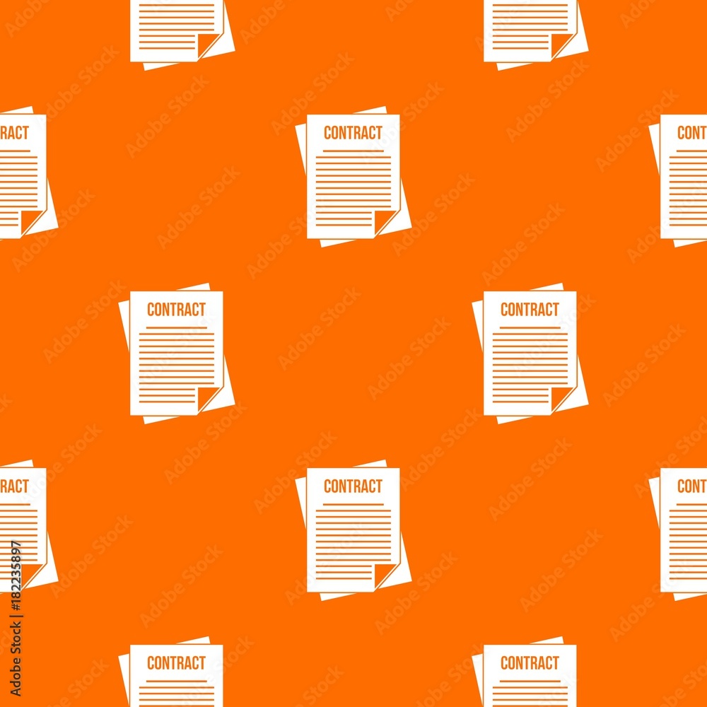 Poster contract pattern seamless