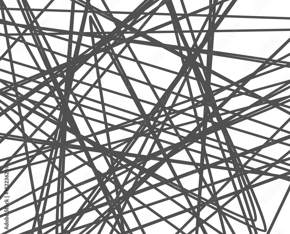 Poster random lines background. abstract stripes.