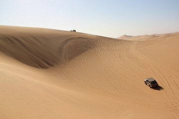 Fototapeta na wymiar Wüstentour in der Namib Wüste