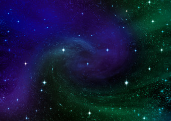 Obraz premium galaktyka w wolnej przestrzeni