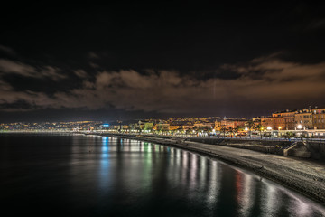 Fototapeta na wymiar architecture of the French city of Nice
