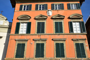 Fototapeta na wymiar Palais Renaissance à Pise en Toscane, Italie