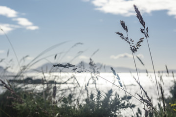 Looking over to the Isle of Rum
