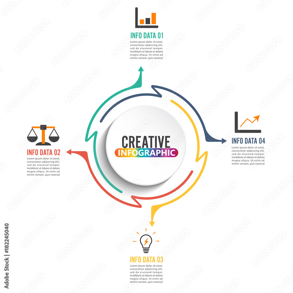 Aufkleber thin line flat elements for infographic. template for diagram, graph, presentation and chart. busine