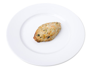 Chicken cutlet.